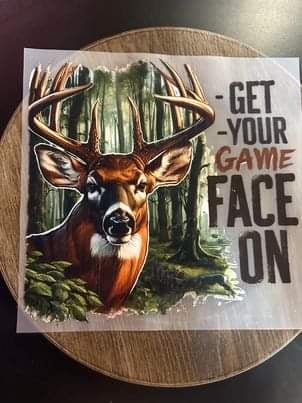 GET YOUR GAME FACE ON DTF